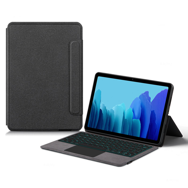 Touchpad Bluetooth Keyboard Case with Backlit for Samsung Galaxy Tab S7 10.4 (2020) / (2022) Protective Tablet Leather Cover Touchpad Bluetooth Keyboard Case with Backlit for Samsung Galaxy Tab S7 10.4 (2020) / (2022) Protective Tablet Leather Cover